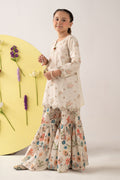 kids-clothes-mkd-ef26-43-off-white by Maria B Kids - Designer Dress  - Type : KidsClothes - Available at Libasekhas UK - 100% Original 