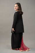 kids-clothes-mkd-ef25-53r1-black by Maria B Kids - Designer Dress  - Type : KidsClothes - Available at Libasekhas UK - 100% Original 