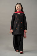 kids-clothes-mkd-ef25-53r1-black by Maria B Kids - Designer Dress  - Type : KidsClothes - Available at Libasekhas UK - 100% Original 