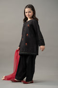 kids-clothes-mkd-ef25-53r1-black by Maria B Kids - Designer Dress  - Type : KidsClothes - Available at Libasekhas UK - 100% Original 