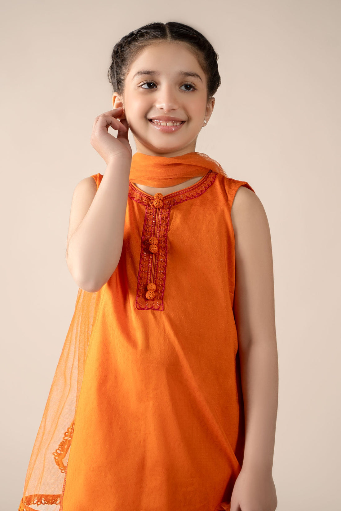 Maria B | 3 Piece Embroidered Dobby Lawn Suit | MKD-EF25-54 - by - Libasekhas UK - Registered Vendor of : Maria B - 100% Original Designer Dresss