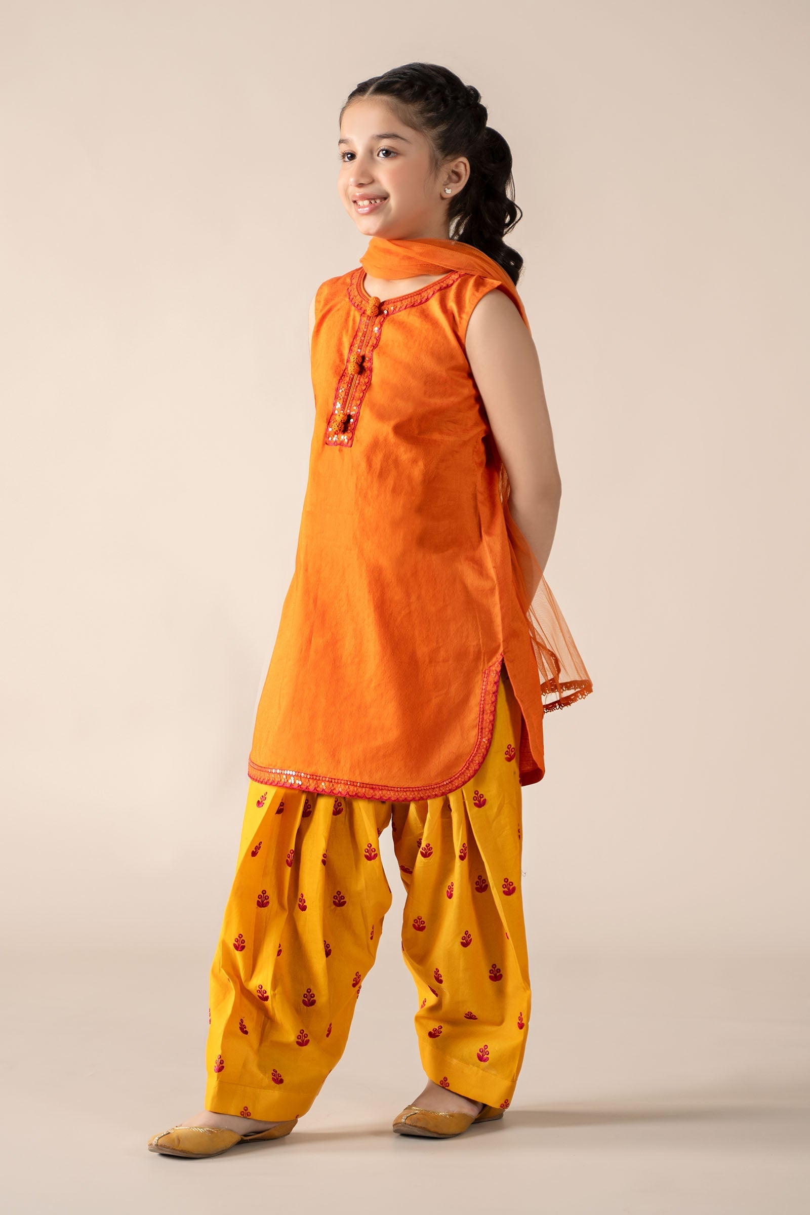Maria B | 3 Piece Embroidered Dobby Lawn Suit | MKD-EF25-54 - by - Libasekhas UK - Registered Vendor of : Maria B - 100% Original Designer Dresss