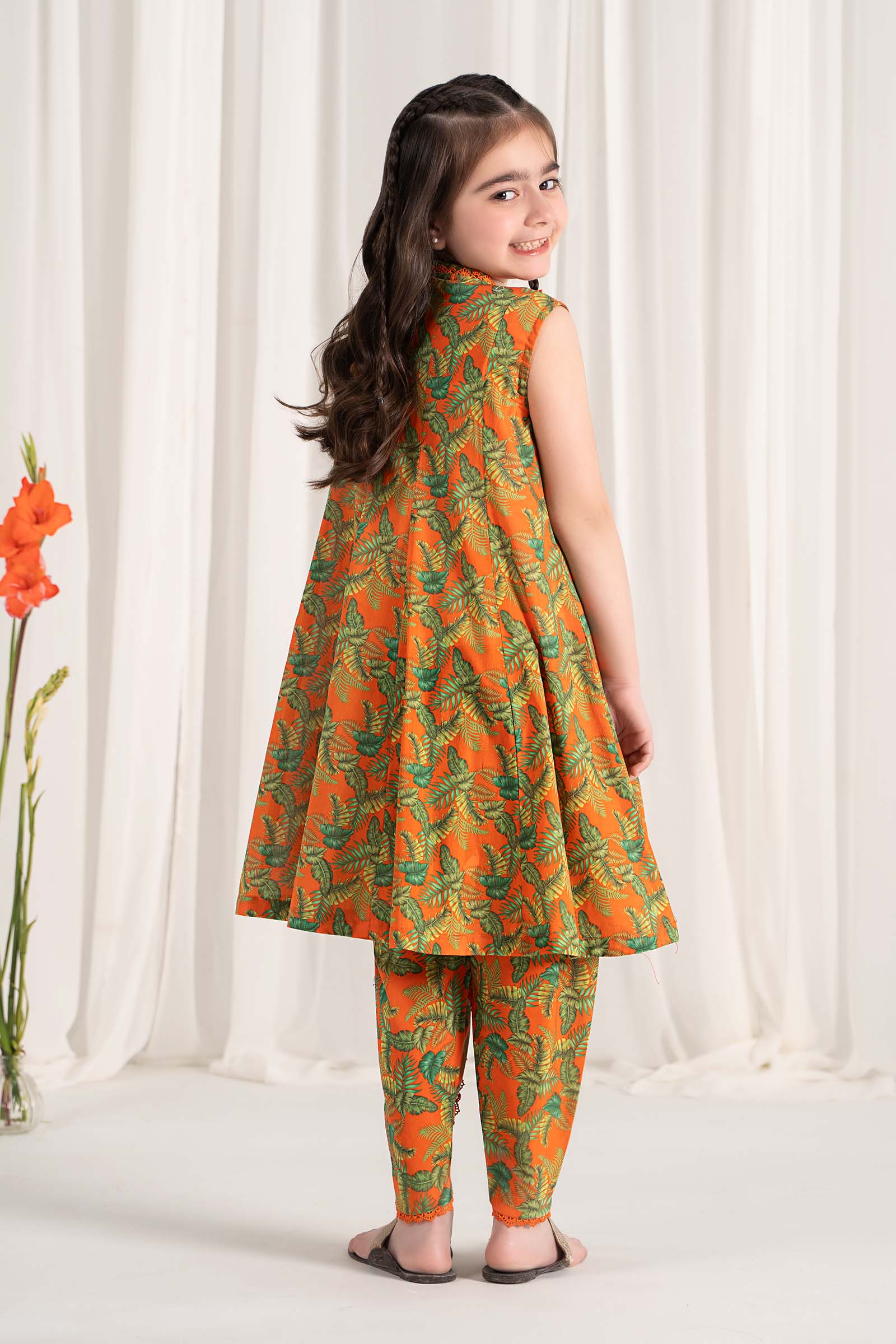 Maria B | 2 Piece Printed Lawn Suit | MKD-EF25-68 - by - Libasekhas UK - Registered Vendor of : Maria B - 100% Original Designer Dresss