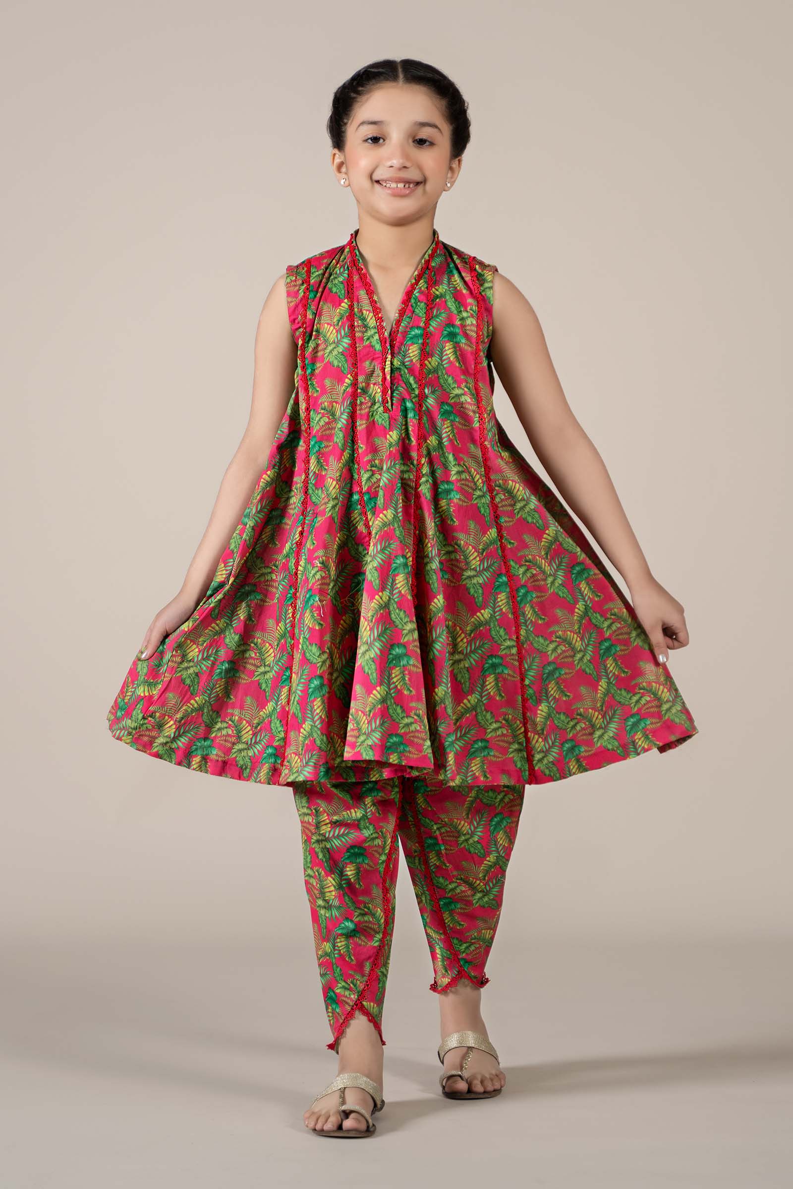 Maria B | 2 Piece Printed Lawn Suit | MKD-EF25-68 - by - Libasekhas UK - Registered Vendor of : Maria B - 100% Original Designer Dresss