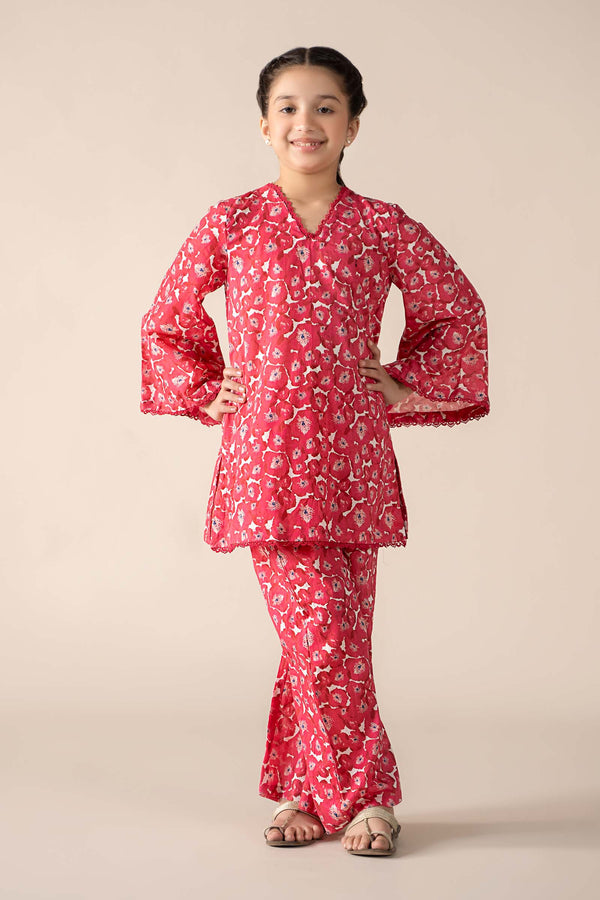 Maria B | 2 Piece Printed Lawn Suit | MKD-EF25-69 - by - Libasekhas UK - Registered Vendor of : Maria B - 100% Original Designer Dresss