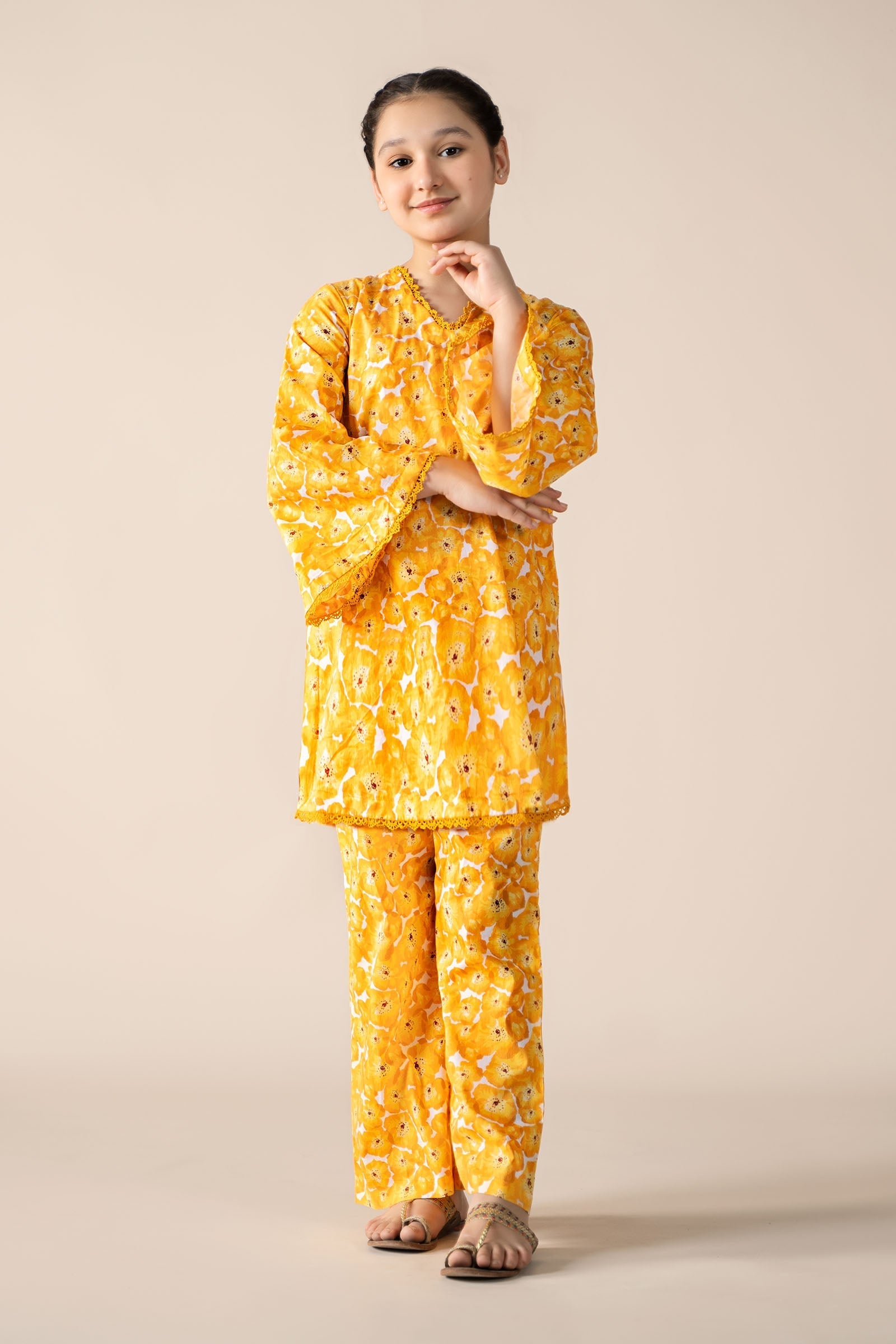 Maria B | 2 Piece Printed Lawn Suit | MKD-EF25-69 - by - Libasekhas UK - Registered Vendor of : Maria B - 100% Original Designer Dresss