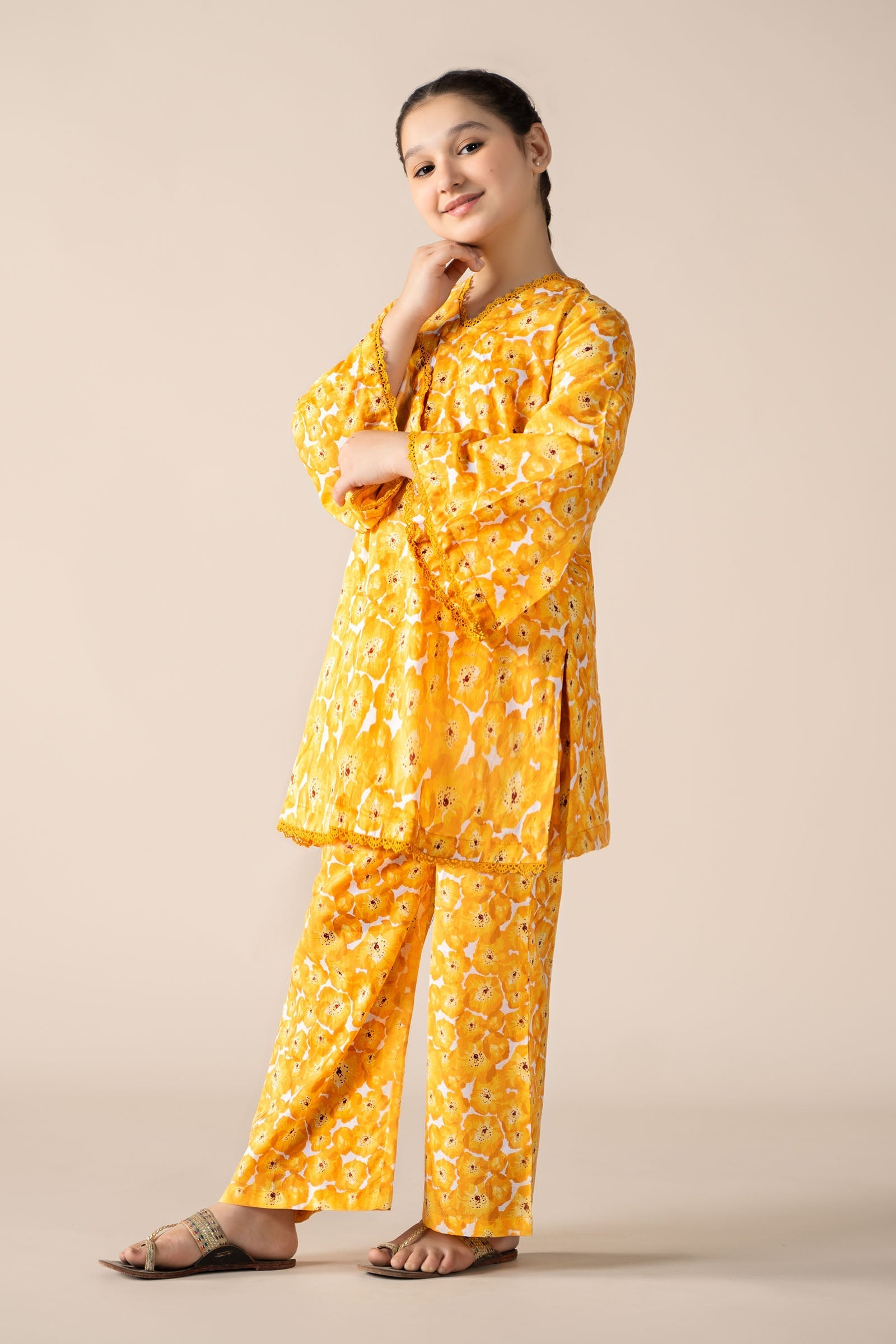 Maria B | 2 Piece Printed Lawn Suit | MKD-EF25-69 - by - Libasekhas UK - Registered Vendor of : Maria B - 100% Original Designer Dresss
