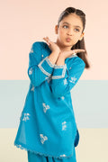 2 Piece Embroidered Dobby Lawn Suit - Kids Clothing - available at Maria Faisal in UK and USA.