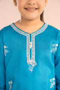 kids-clothes-mkd-ef26-01-blue by Maria B Kids - Designer Dress  - Type : KidsClothes - Available at Libasekhas UK - 100% Original 