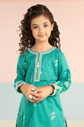 kids-clothes-mkd-ef26-01-sea-green by Maria B Kids - Designer Dress  - Type : KidsClothes - Available at Libasekhas UK - 100% Original 