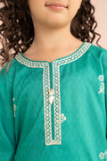 kids-clothes-mkd-ef26-01-sea-green by Maria B Kids - Designer Dress  - Type : KidsClothes - Available at Libasekhas UK - 100% Original 