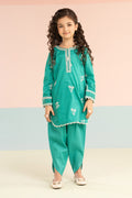 kids-clothes-mkd-ef26-01-sea-green by Maria B Kids - Designer Dress  - Type : KidsClothes - Available at Libasekhas UK - 100% Original 