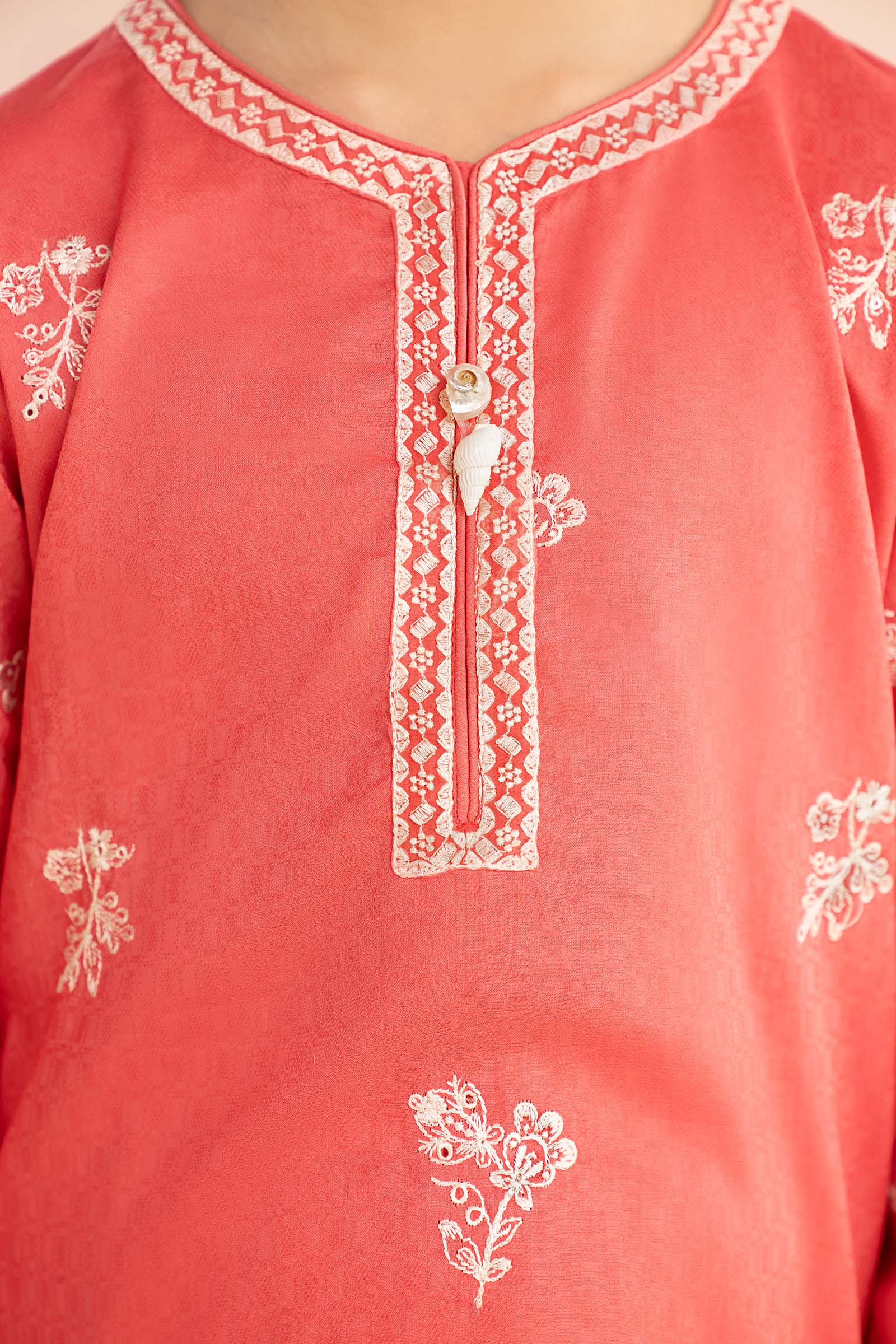 kids-clothes-mkd-ef26-01-pink by Maria B Kids - Designer Dress  - Type : KidsClothes - Available at Libasekhas UK - 100% Original 