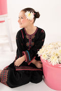 kids-clothes-mkd-ef26-03-black by Maria B Kids - Designer Dress  - Type : KidsClothes - Available at Libasekhas UK - 100% Original 