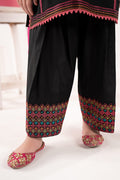 kids-clothes-mkd-ef26-03-black by Maria B Kids - Designer Dress  - Type : KidsClothes - Available at Libasekhas UK - 100% Original 