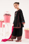 kids-clothes-mkd-ef26-03-black by Maria B Kids - Designer Dress  - Type : KidsClothes - Available at Libasekhas UK - 100% Original 