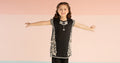 3 Piece Embroidered Brochia Jacquard Suit - Kids Clothing - available at Maria Faisal in UK and USA.