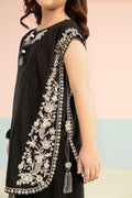 3 Piece Embroidered Brochia Jacquard Suit - Kids Clothing - available at Maria Faisal in UK and USA.