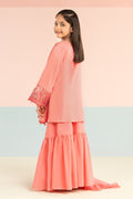 kids-clothes-mkd-ef26-06-pink by Maria B Kids - Designer Dress  - Type : KidsClothes - Available at Libasekhas UK - 100% Original 