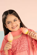 3 Piece Embroidered Dobby Lawn Suit - Kids Clothing - available at Maria Faisal in UK and USA.