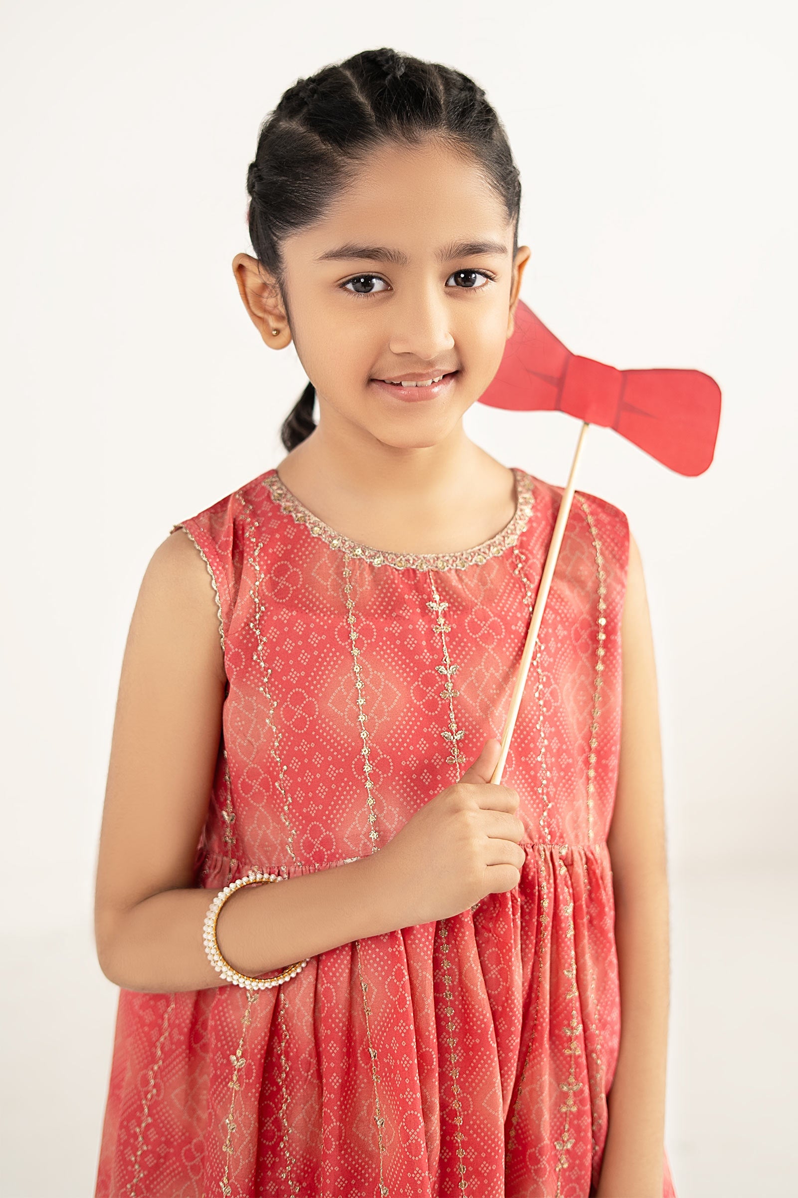 kids-clothes-mkd-ef26-07-pink by Maria B Kids - Designer Dress  - Type : KidsClothes - Available at Libasekhas UK - 100% Original 