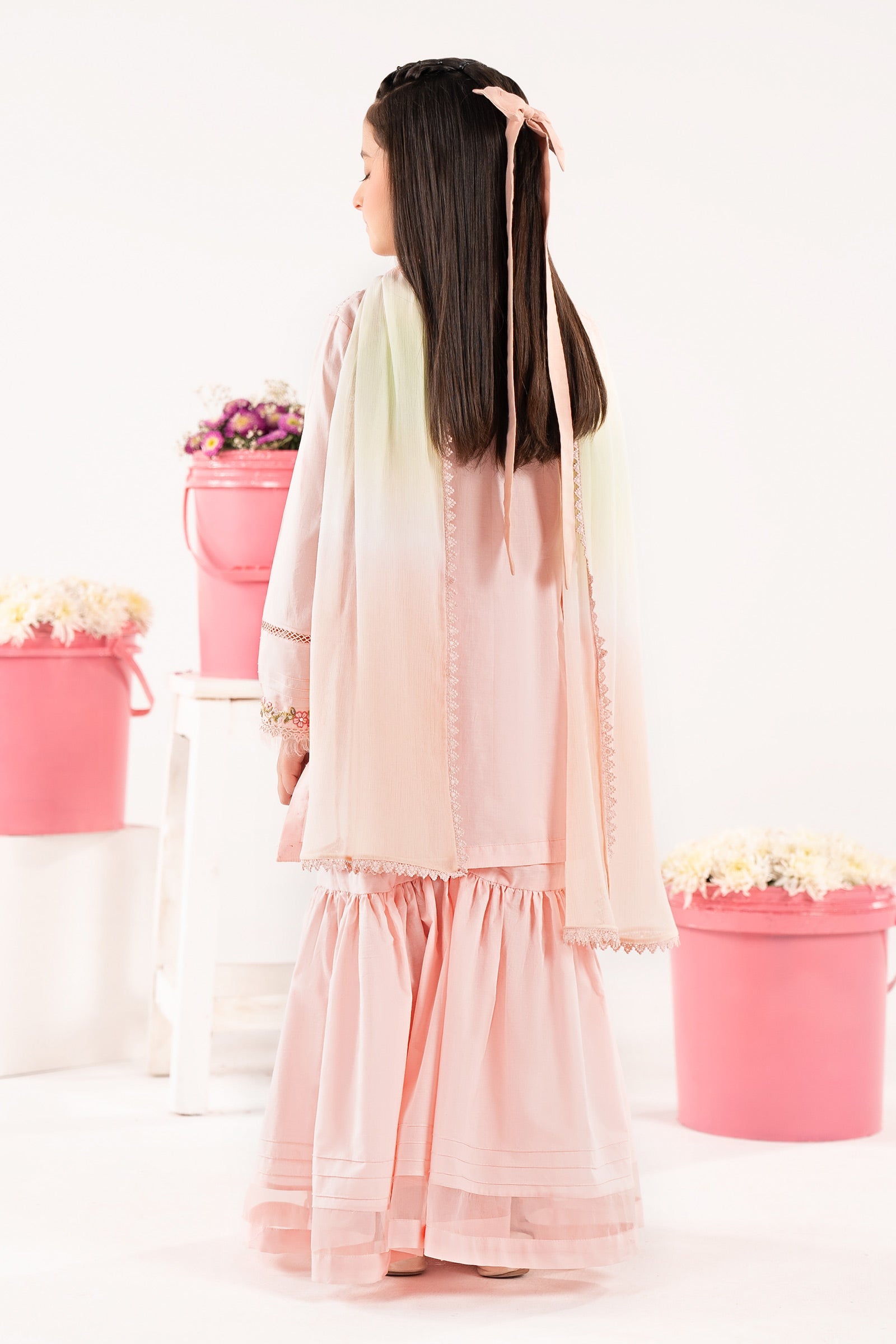 kids-clothes-mkd-ef26-09-pink by Maria B Kids - Designer Dress  - Type : KidsClothes - Available at Libasekhas UK - 100% Original 