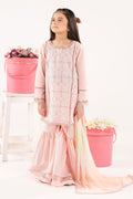 kids-clothes-mkd-ef26-09-pink by Maria B Kids - Designer Dress  - Type : KidsClothes - Available at Libasekhas UK - 100% Original 