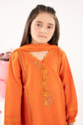 kids-clothes-mkd-ef26-11-orange by Maria B Kids - Designer Dress  - Type : KidsClothes - Available at Libasekhas UK - 100% Original 