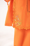 kids-clothes-mkd-ef26-11-orange by Maria B Kids - Designer Dress  - Type : KidsClothes - Available at Libasekhas UK - 100% Original 