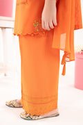 kids-clothes-mkd-ef26-11-orange by Maria B Kids - Designer Dress  - Type : KidsClothes - Available at Libasekhas UK - 100% Original 