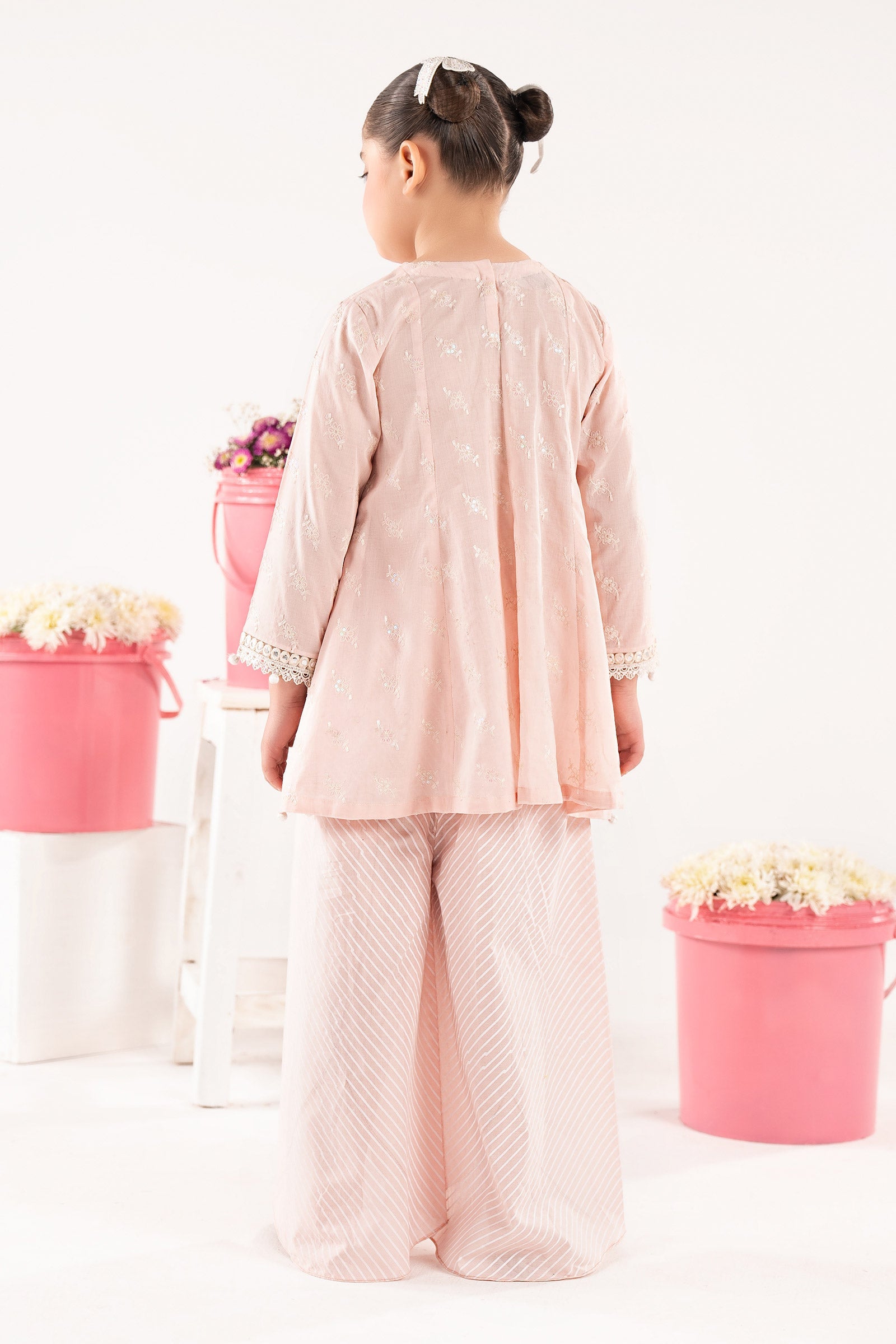 kids-clothes-mkd-ef26-12-pink by Maria B Kids - Designer Dress  - Type : KidsClothes - Available at Libasekhas UK - 100% Original 