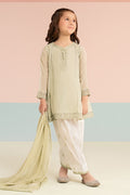 3 Piece Embroidered Striped Lurex Yarn Dyed Suit - Kids Clothing - available at Maria Faisal in UK and USA.