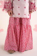 kids-clothes-mkd-ea26-14-white-and-pink by Maria B Kids - Designer Dress  - Type : KidsClothes - Available at Libasekhas UK - 100% Original 