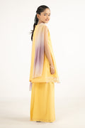 kids-clothes-mkd-ef26-14-yellow by Maria B Kids - Designer Dress  - Type : KidsClothes - Available at Libasekhas UK - 100% Original 