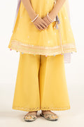 kids-clothes-mkd-ef26-14-yellow by Maria B Kids - Designer Dress  - Type : KidsClothes - Available at Libasekhas UK - 100% Original 