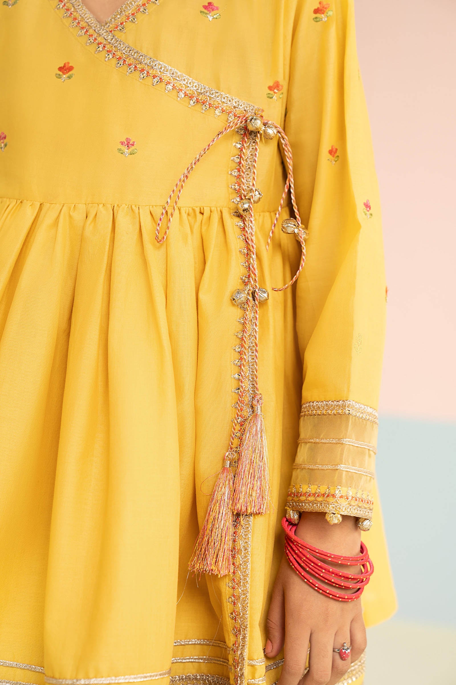 3 Piece Embroidered Lawn Suit - Kids Clothing - available at Maria Faisal in UK and USA.