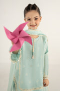 kids-clothes-mkd-ef26-23-blue by Maria B Kids - Designer Dress  - Type : KidsClothes - Available at Libasekhas UK - 100% Original 