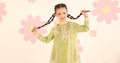 kids-clothes-mkd-ef26-24-green by Maria B Kids - Designer Dress  - Type : KidsClothes - Available at Libasekhas UK - 100% Original 