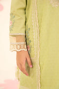 kids-clothes-mkd-ef26-24-green by Maria B Kids - Designer Dress  - Type : KidsClothes - Available at Libasekhas UK - 100% Original 