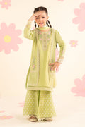 kids-clothes-mkd-ef26-24-green by Maria B Kids - Designer Dress  - Type : KidsClothes - Available at Libasekhas UK - 100% Original 