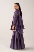 kids-clothes-mkd-ef26-25-purple by Maria B Kids - Designer Dress  - Type : KidsClothes - Available at Libasekhas UK - 100% Original 