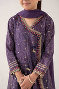 kids-clothes-mkd-ef26-25-purple by Maria B Kids - Designer Dress  - Type : KidsClothes - Available at Libasekhas UK - 100% Original 