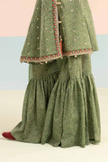 kids-clothes-mkd-ef26-25-green by Maria B Kids - Designer Dress  - Type : KidsClothes - Available at Libasekhas UK - 100% Original 