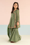 kids-clothes-mkd-ef26-25-green by Maria B Kids - Designer Dress  - Type : KidsClothes - Available at Libasekhas UK - 100% Original 