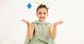 kids-clothes-mkd-ef26-27-ferozi by Maria B Kids - Designer Dress  - Type : KidsClothes - Available at Libasekhas UK - 100% Original 