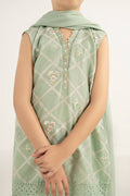 kids-clothes-mkd-ef26-27-ferozi by Maria B Kids - Designer Dress  - Type : KidsClothes - Available at Libasekhas UK - 100% Original 