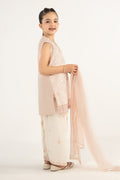kids-clothes-mkd-ef26-27-pink by Maria B Kids - Designer Dress  - Type : KidsClothes - Available at Libasekhas UK - 100% Original 