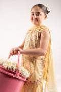 kids-clothes-mkd-ef26-28-yellow by Maria B Kids - Designer Dress  - Type : KidsClothes - Available at Libasekhas UK - 100% Original 