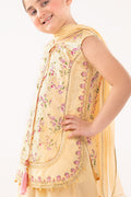kids-clothes-mkd-ef26-28-yellow by Maria B Kids - Designer Dress  - Type : KidsClothes - Available at Libasekhas UK - 100% Original 