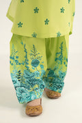 kids-clothes-mkd-ef26-30-green by Maria B Kids - Designer Dress  - Type : KidsClothes - Available at Libasekhas UK - 100% Original 
